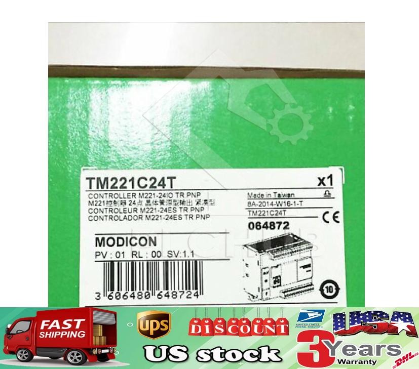 TM221C24T Schneider TM221C24T TM 221C24T Fast Ship NEW IN BOX Fast Shipping