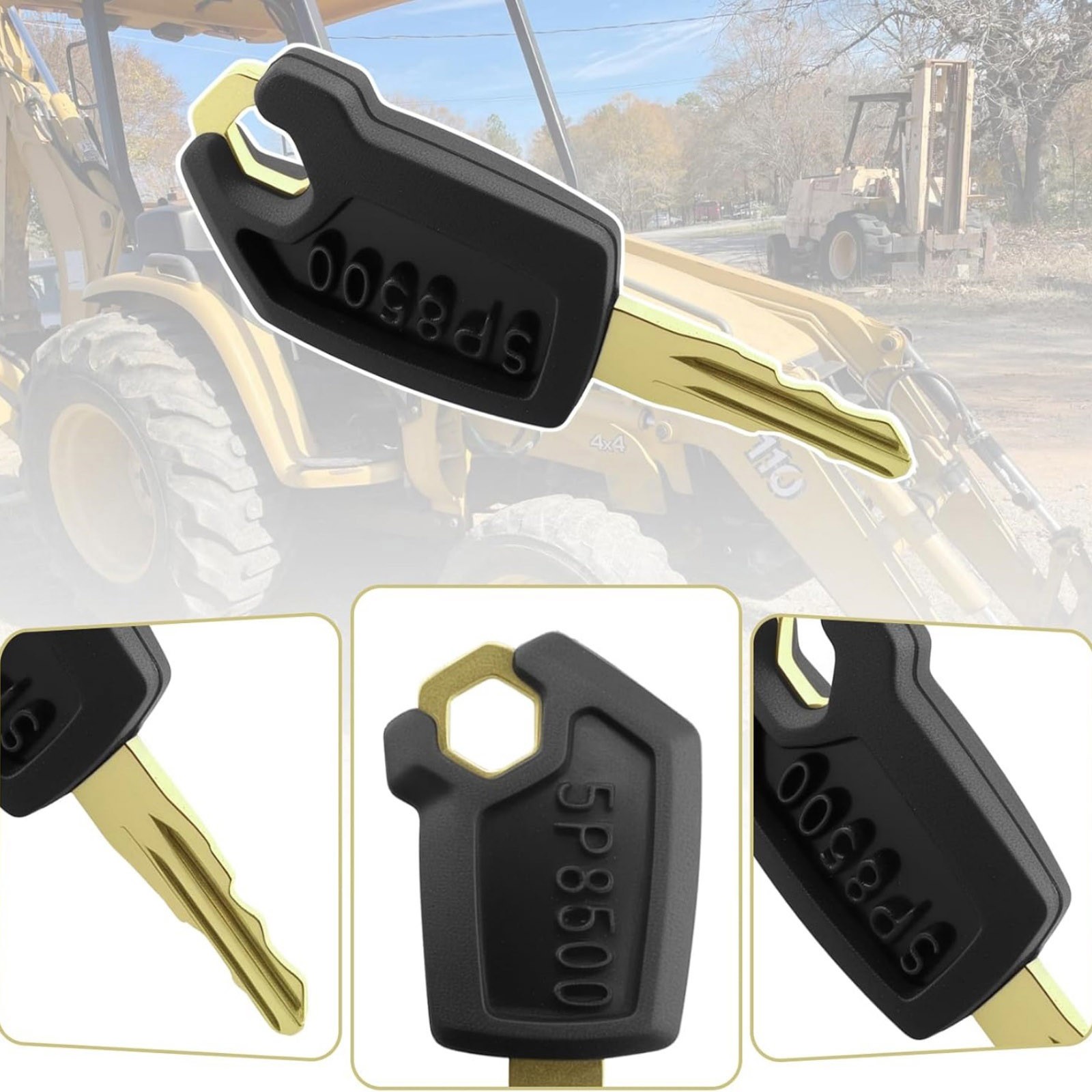 10 Unit 5P8500 Heavy Machinery Key For Caterpillar Asphalt Compactor Equipment