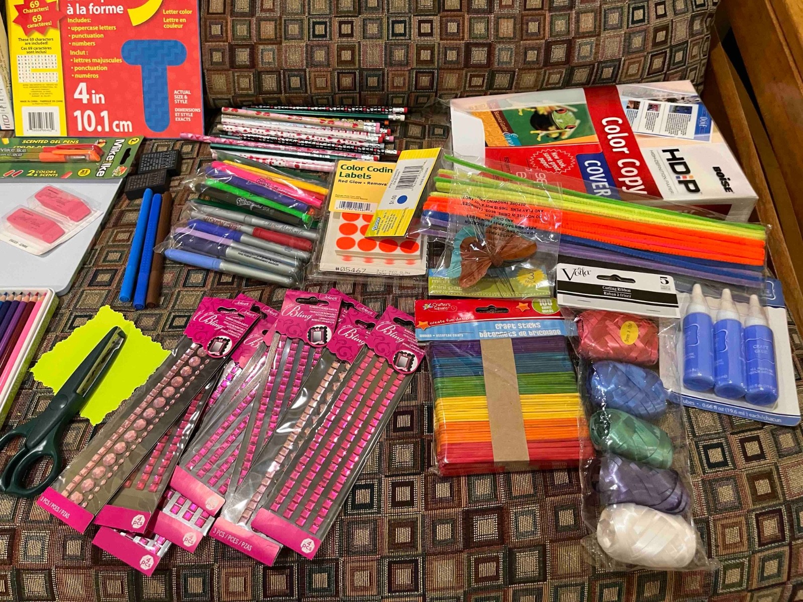 Lot of Office, School, Crafts, Scrapbook, Office Supplies