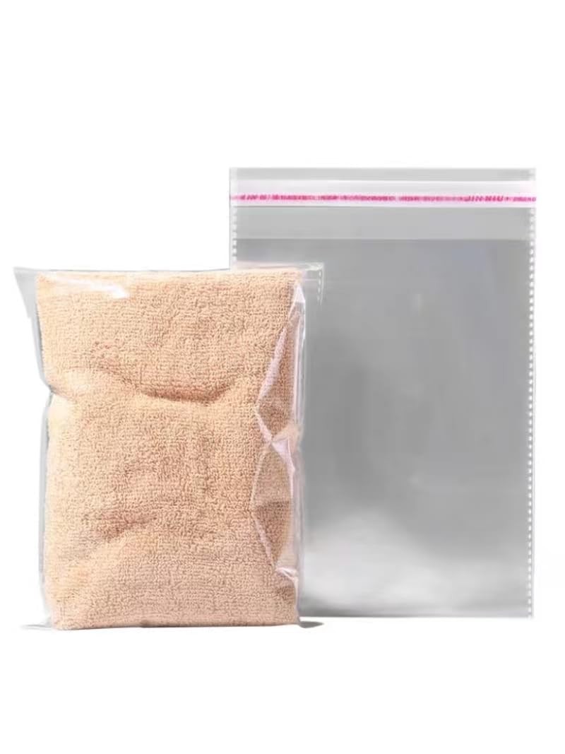 100 Pieces 9×12 Inch Clear Plastic Bags for Packaging, Clothing T-Shirts Str…