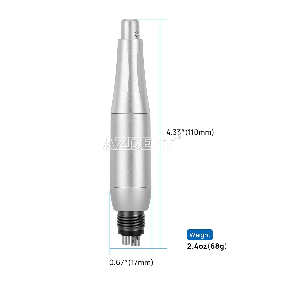 NSK Dental Hygiene Prophy Handpiece Air Motor 4Holes & 4:1 Nose Cone 360° Swivel