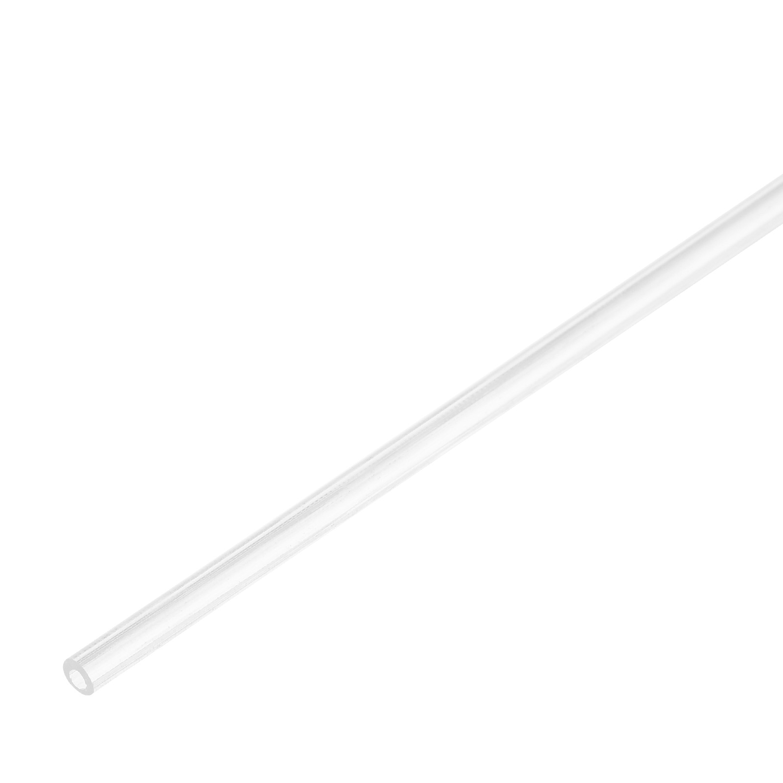 Acrylic Pipe Rigid Round Tube Clear 1mm(0.04″) ID 3mm(1/8″) OD 305mm(12″)