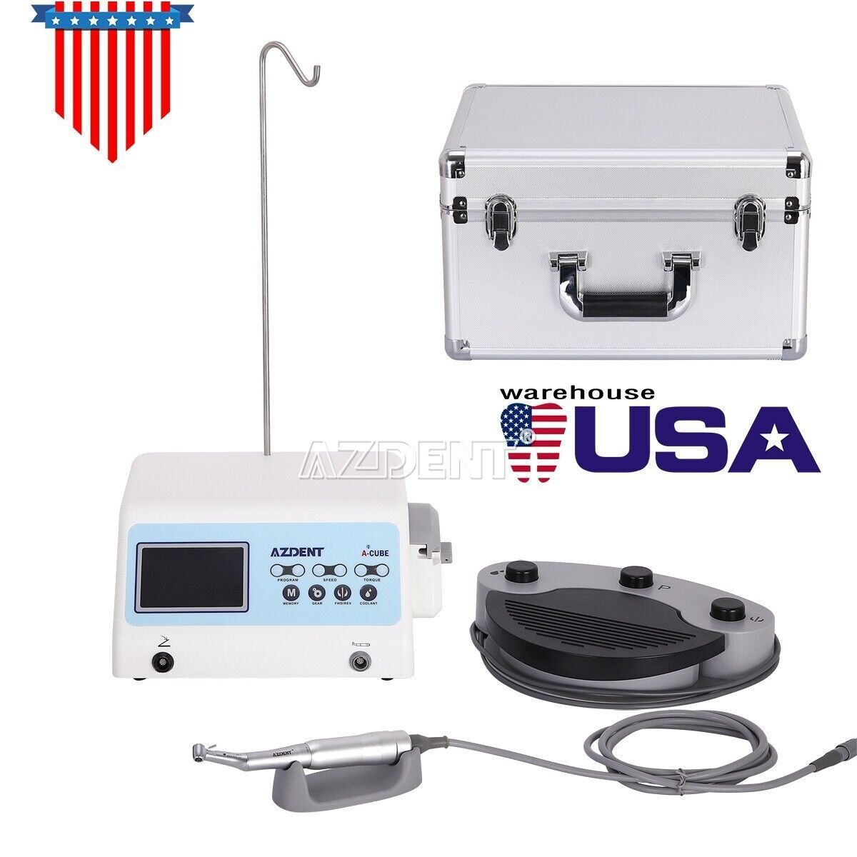 Dental Surgery Implant Motor System Brushless 20:1 Handpiece/Electric Micromotor