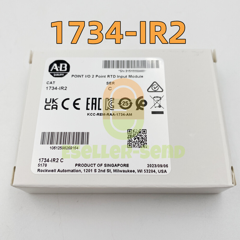1734-IR2 SER C POINT I/O 2 Point RTD Input Module 2023 New Factory Sealed US