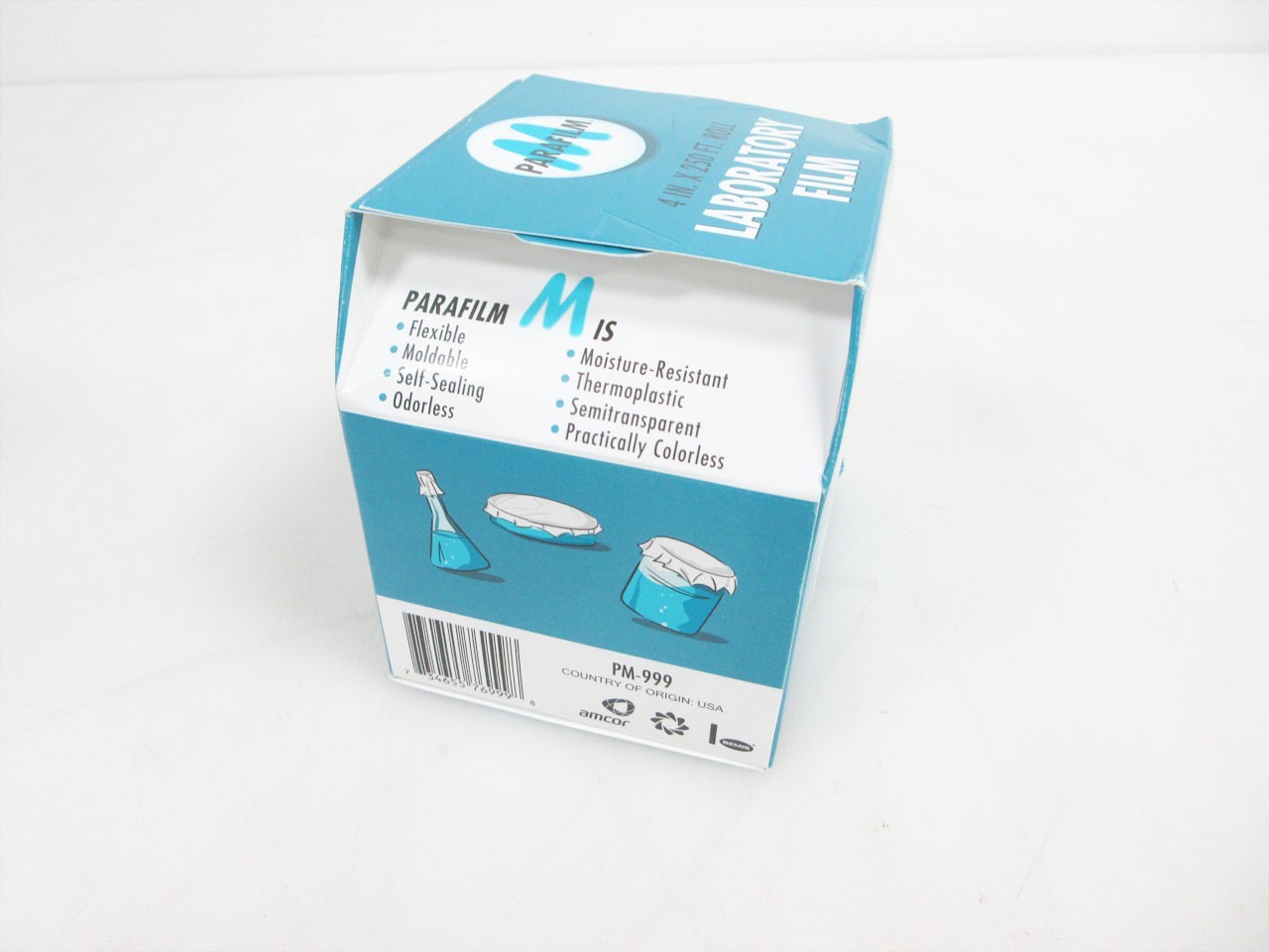 PARAFILM PM-999 4 IN X 250FT SEALING FILM ROLL