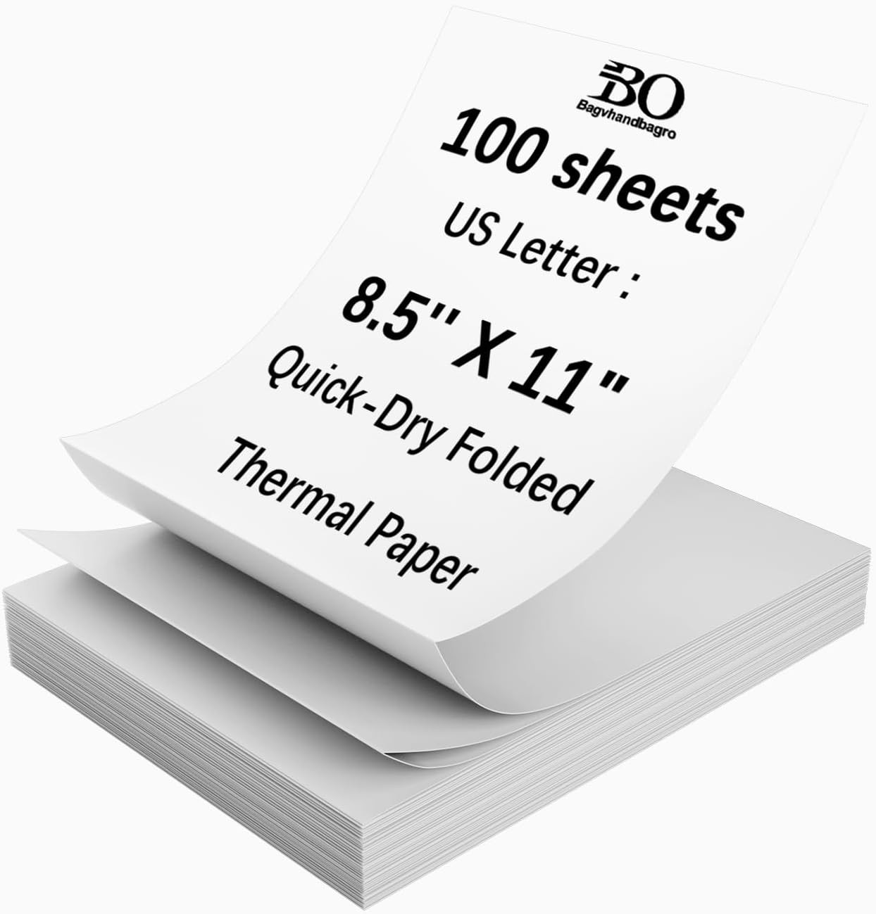 Thermal Paper 8.5 X 11 Inch for Portable Printers