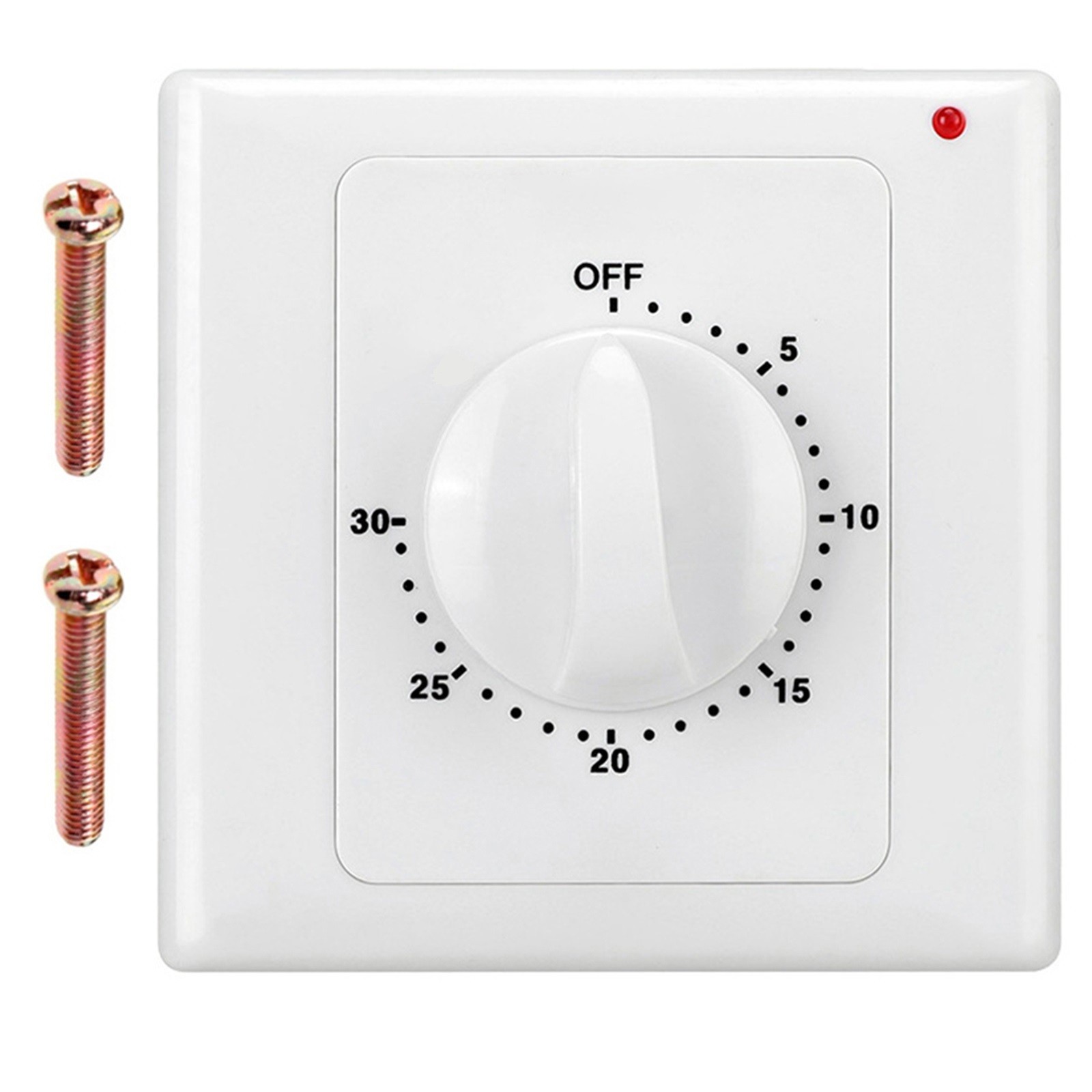 Countdown Timer Switch AC220V Electronic Mechanical Countdown Controller 86Panel