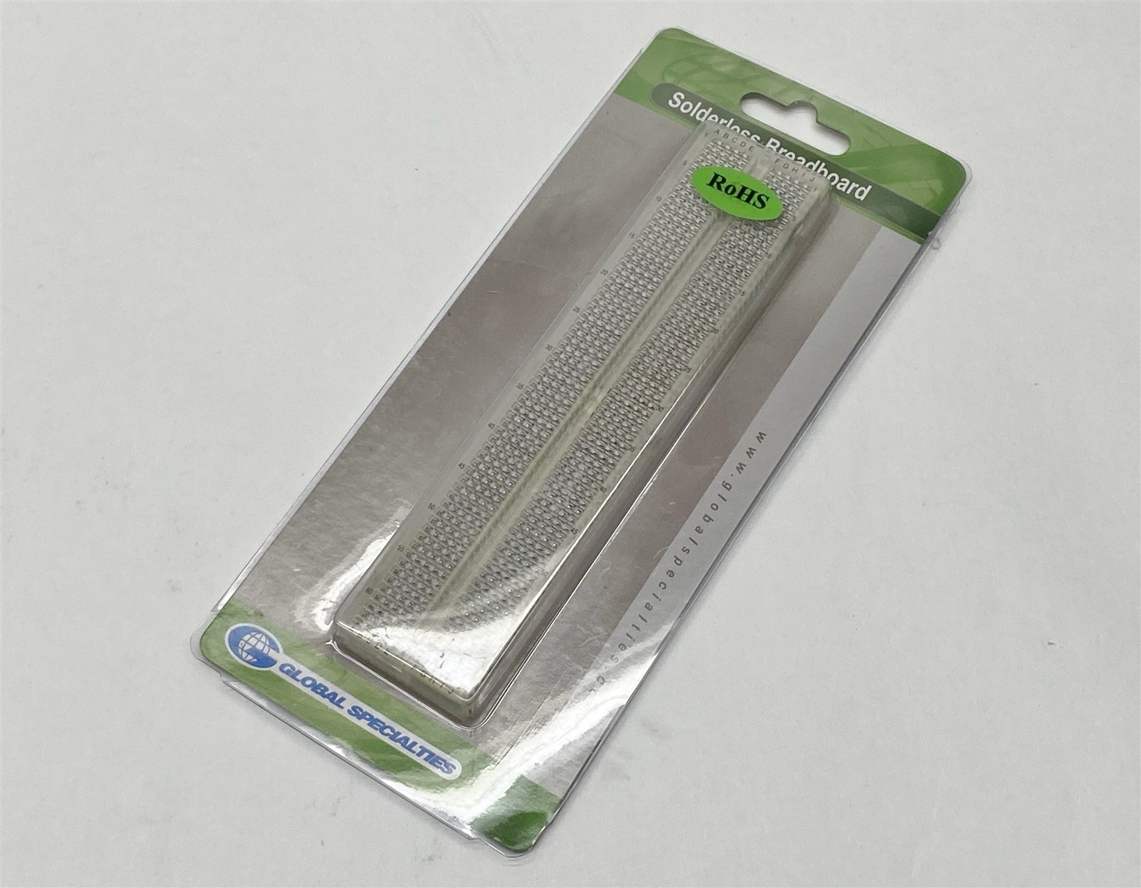 Global Specialties GS-630T Solderless Breadboard Terminal Strip 6.50″X1.38″ New