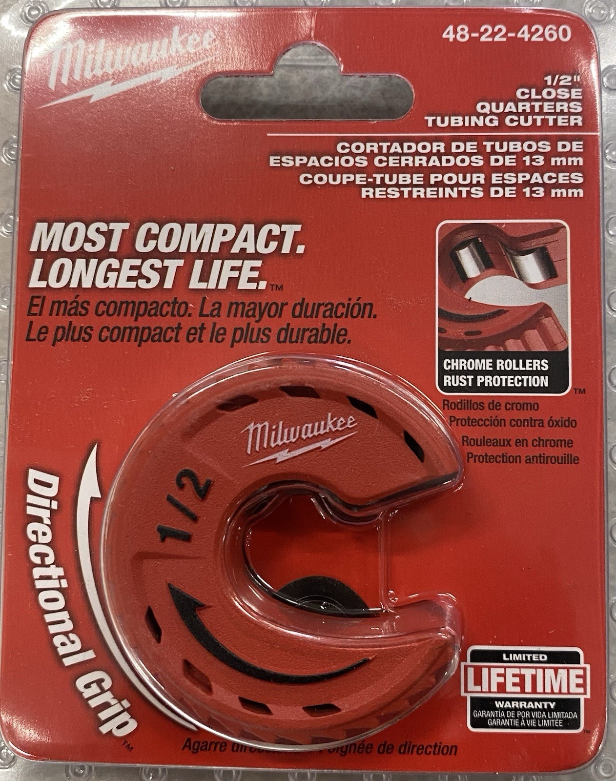 Milwaukee 48-22-4260, 1/2 in. Close Quarters Tubing Cutter