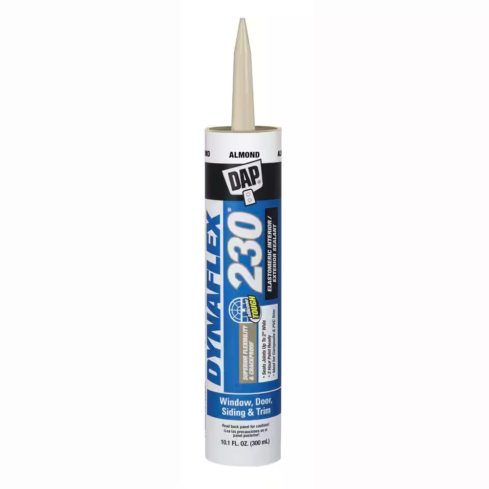 Dynaflex 230 10.1 Oz. Almond Premium Elastomeric Exterior/Interior Window, Door