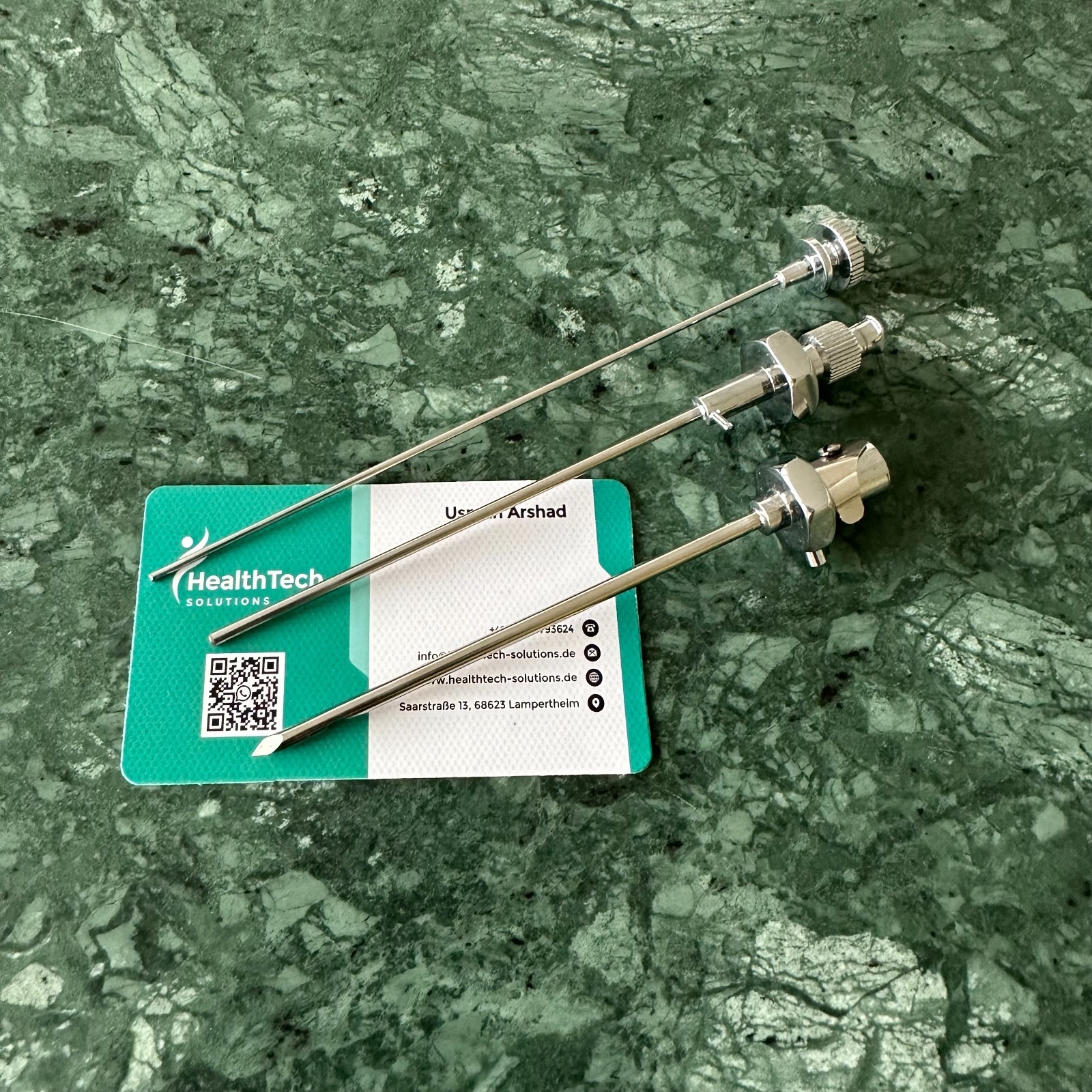 Abrams Pleural Biopsy Punch Needle Set *Reusable* Stainless Steel Autoclave CE