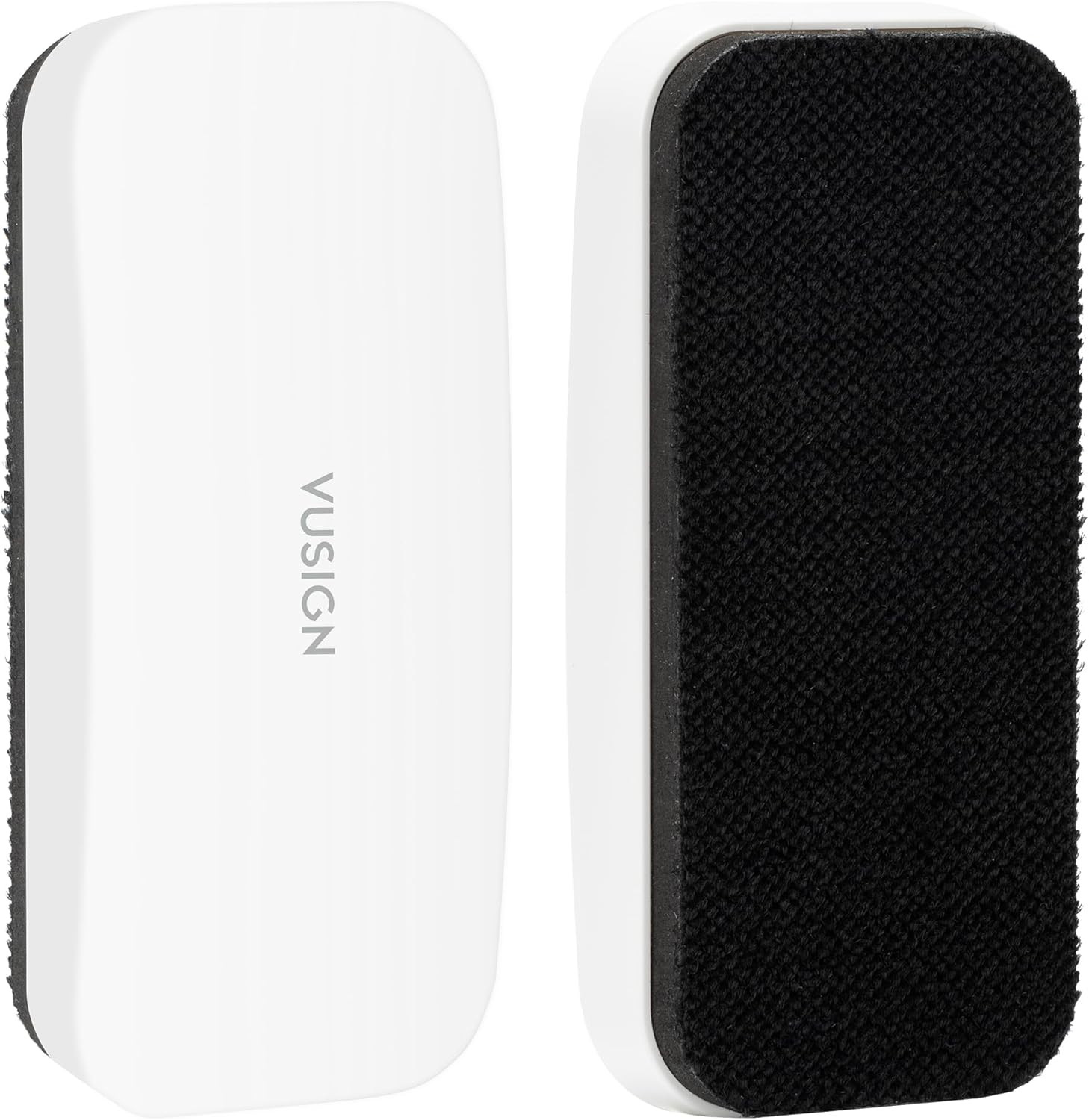VUSIGN Magnetic Dry Erase White Board Eraser- 2 Pack, Glass Whiteboard Eraser fo