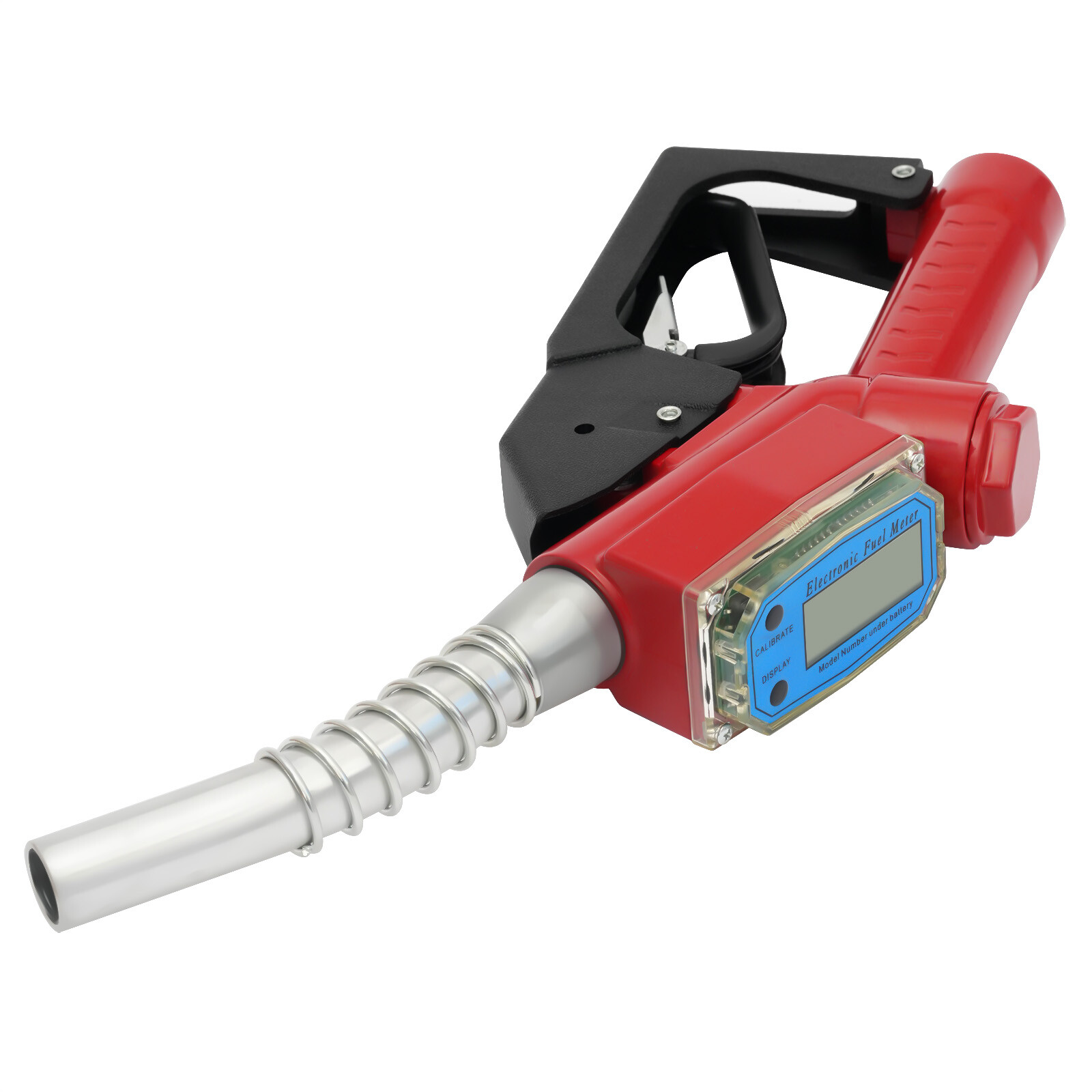 Fuel Gas Diesel Petrol Oil Delivery Gun Nozzle Dispenser with Flow Meter