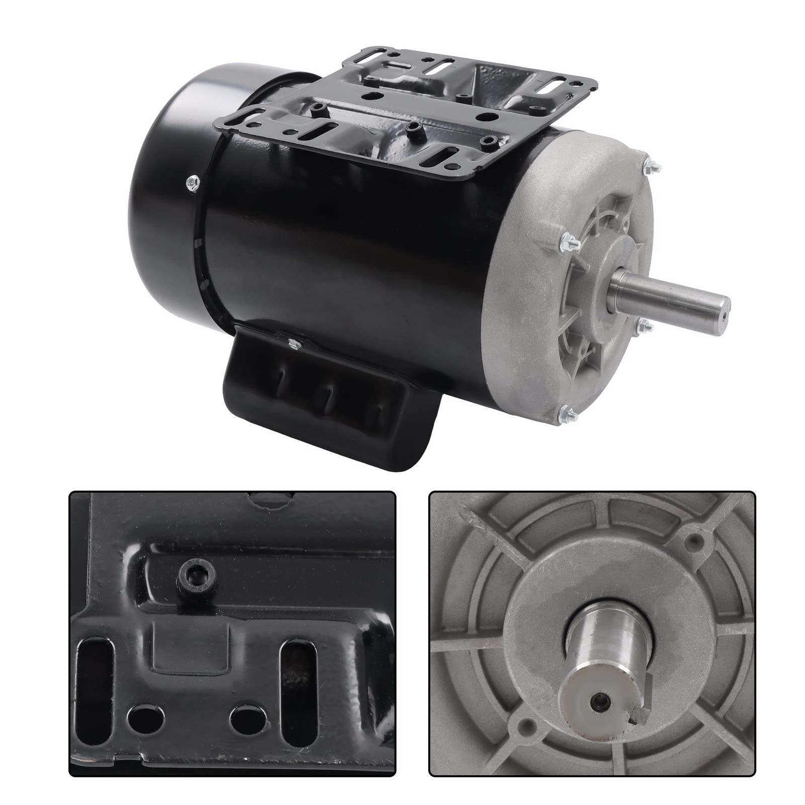 3HP Single Phase Motor 3450 RPM TEFC 145T Frame Farm Duty 230V 60Hz CW/CCW