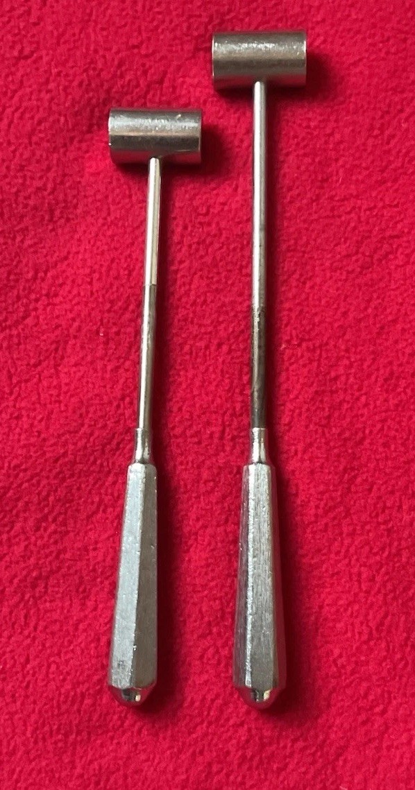 Clev-Dent Dental (2-Plugging Mallets, 1-Dental Dam Punch, 1-Root Tip Elevator)