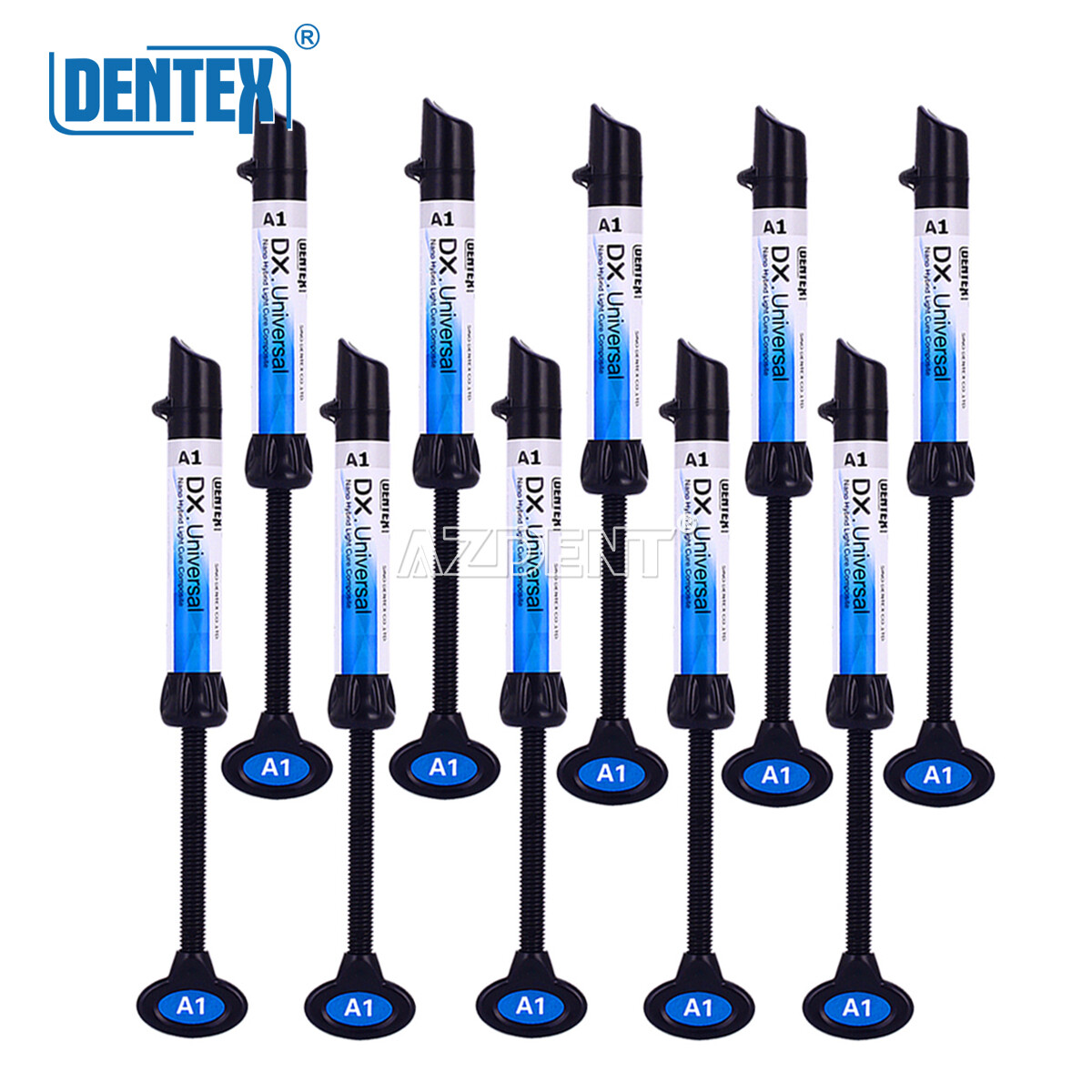 USPS DX Dental Universal Curing Light Composite Resin Shade A1 A2 A3 A3.5 B1