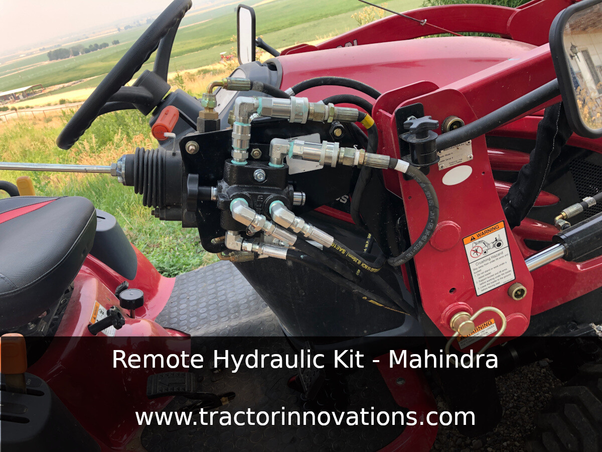 Remote Hydraulic Kit – Mahindra Tractors– 30 min. install