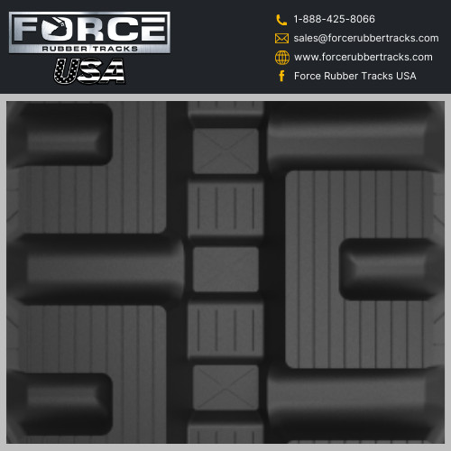 18″ C Pattern Rubber Track 450X86X58 Fits KUBOTA JOHN DEERE BOBCAT SHIPS FREE