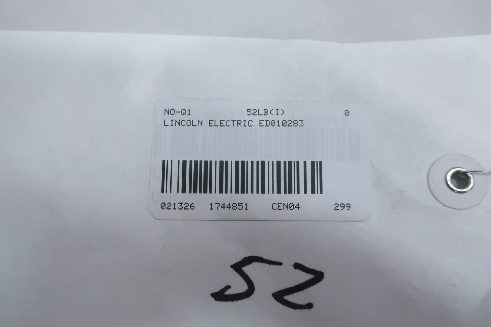 Lincoln Electric ED010283 Electrode 12in 50lb 3/32in