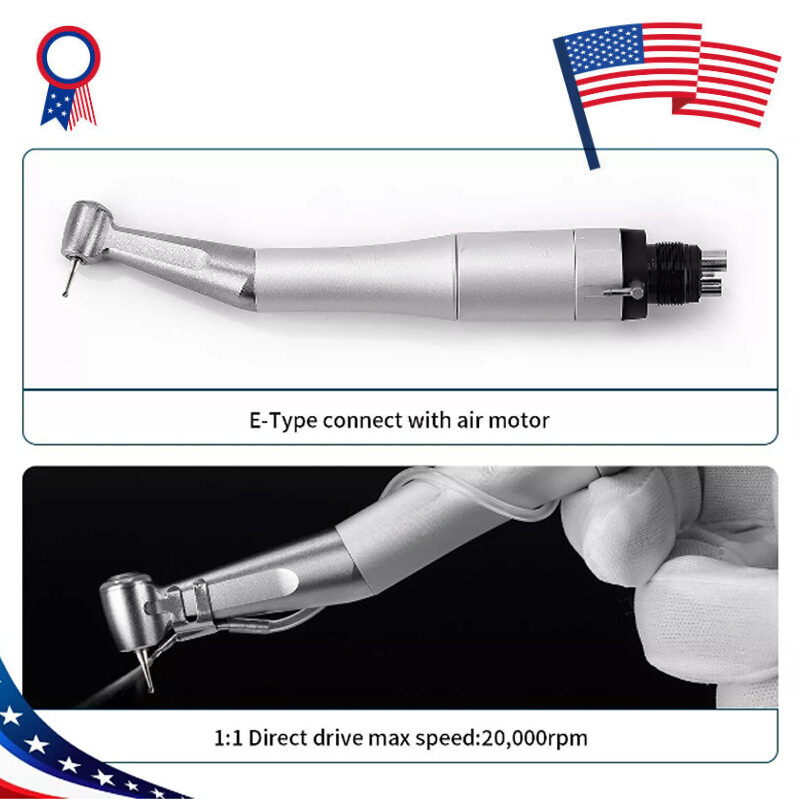 Dental Low Speed Straight/Air Motor/Contra Angle Handpiece FXstyle 2Holes/4Holes