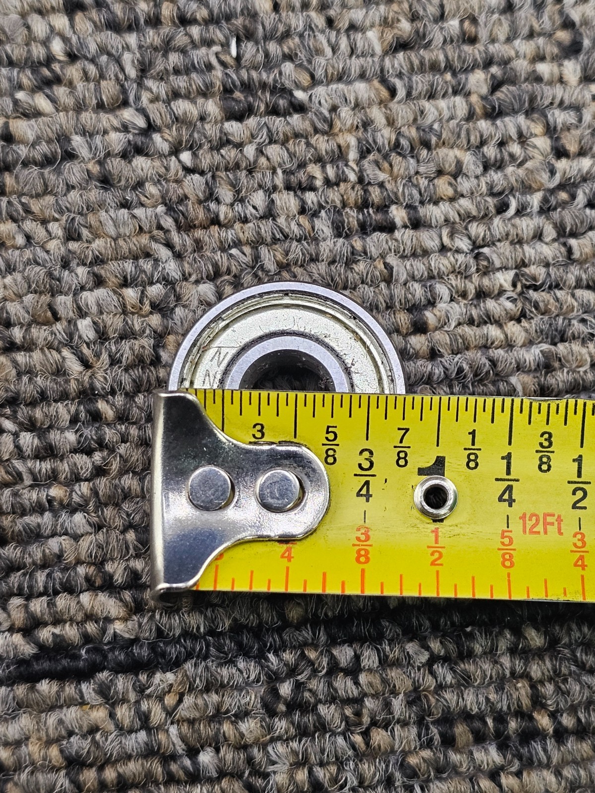 (QTY 17) ZZ809: Deep Groove Miniature Ball Bearings 0.31 in x 0.86 in x 0.27 in