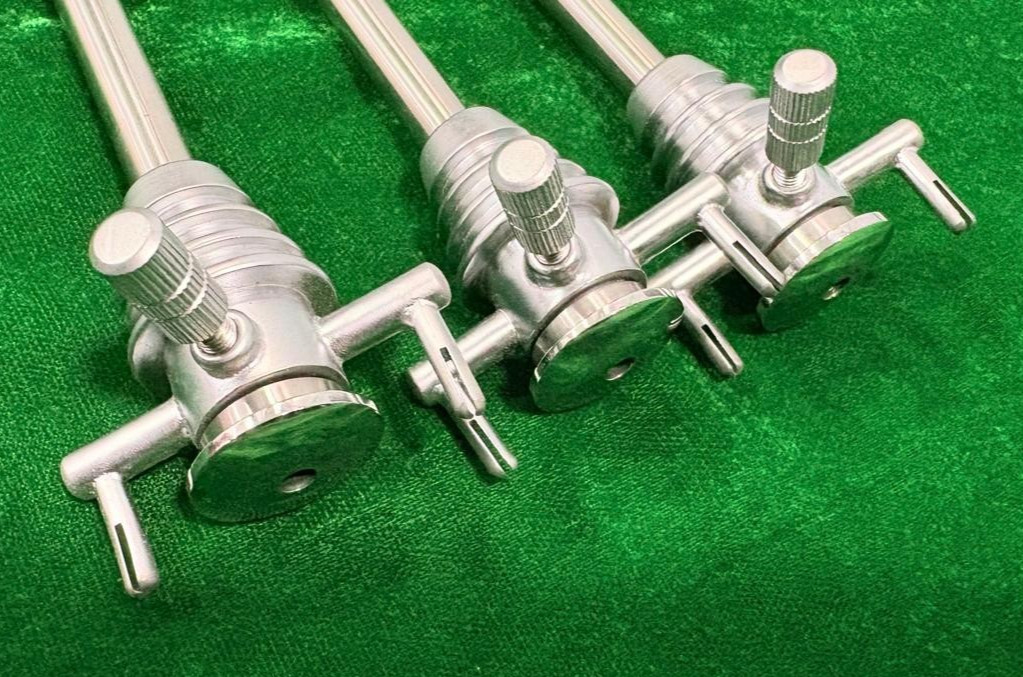 3pc Laparoscopic Hassan Trocar with Cannula 10mmx195mm Reusable Instruments
