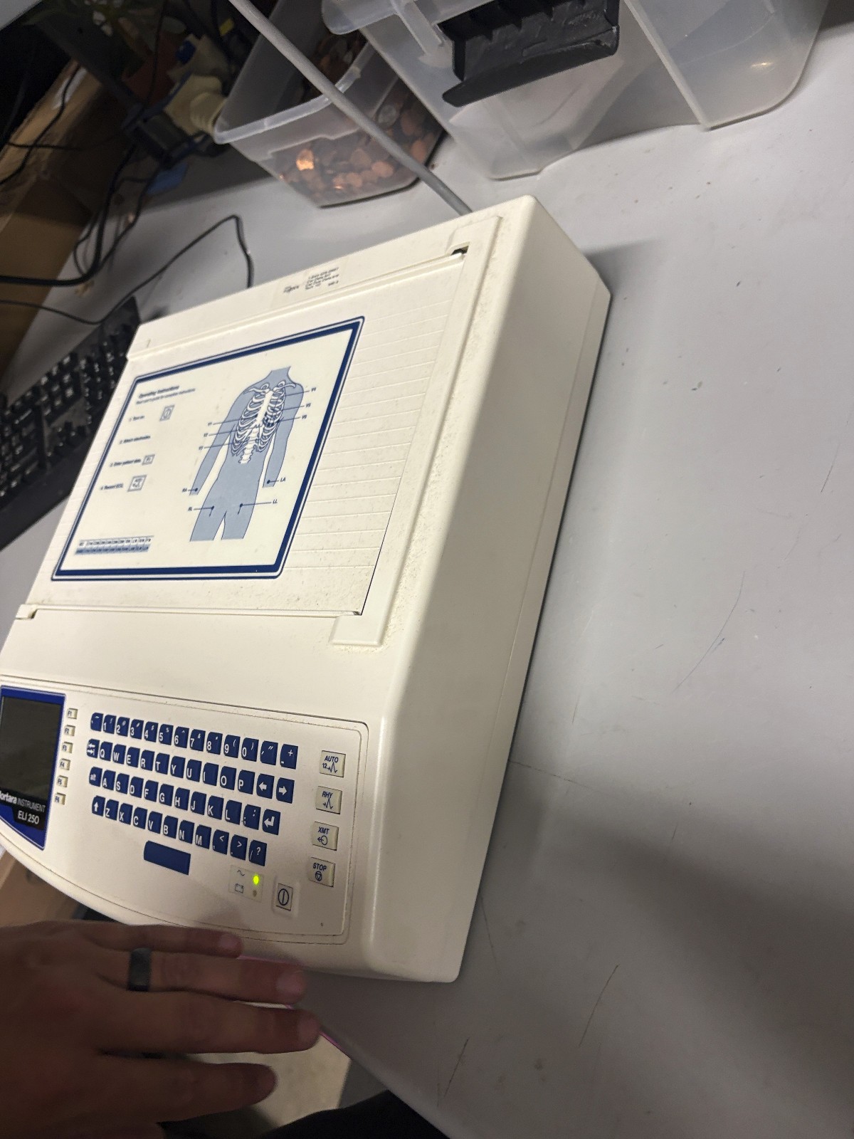 Eli 250 By Mortara Tested & Working