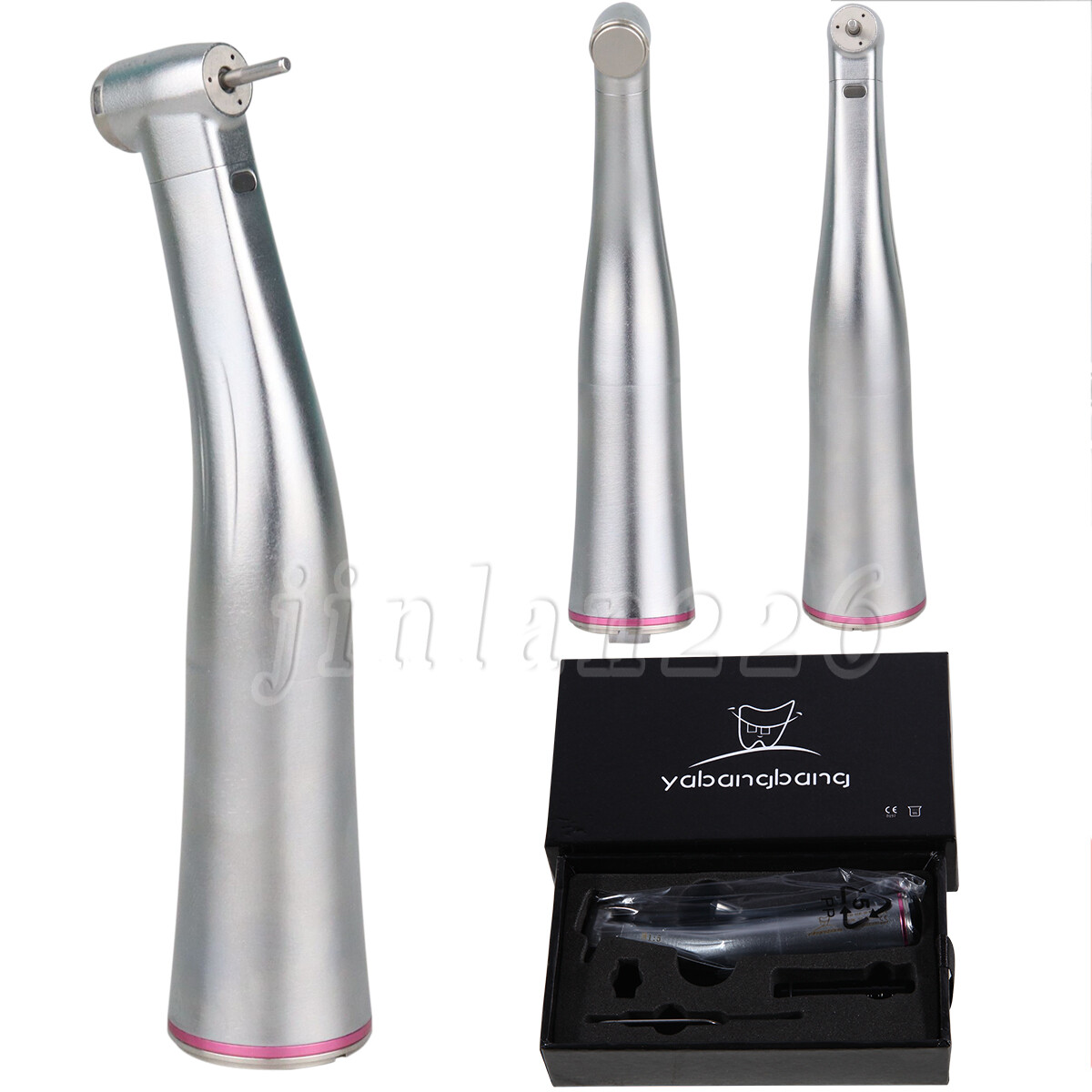 Fiber Optic 1:5 Increasing Handpiece Fit Dental Brushless Electric Micro Motor