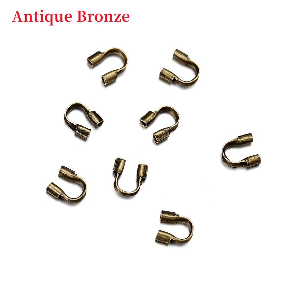 30-100pcs 4.5x4mm Wire Protectors Wire Guard Guardian Protectors Loops U Shape a