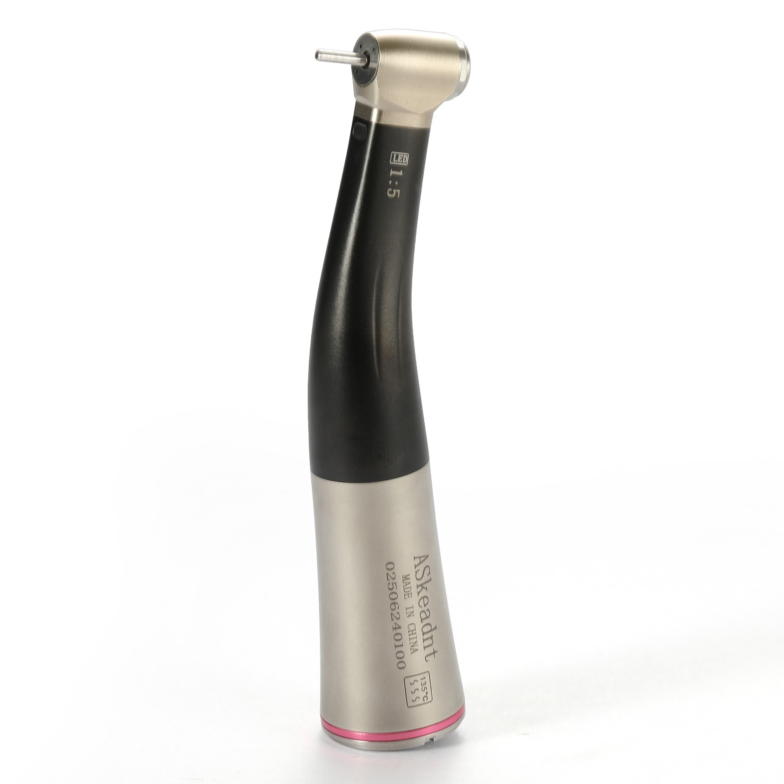NSK Style Dental 1:5 Increasing Contra Angle Fiber Optic Handpiece E-type Motors