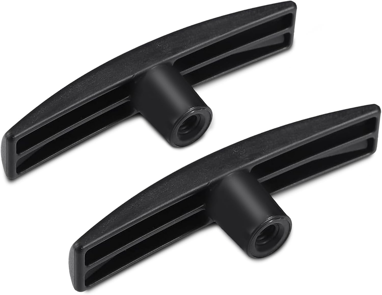 2PCS RV Waste Water Valve Handles, Tank Handles Replacement, Black