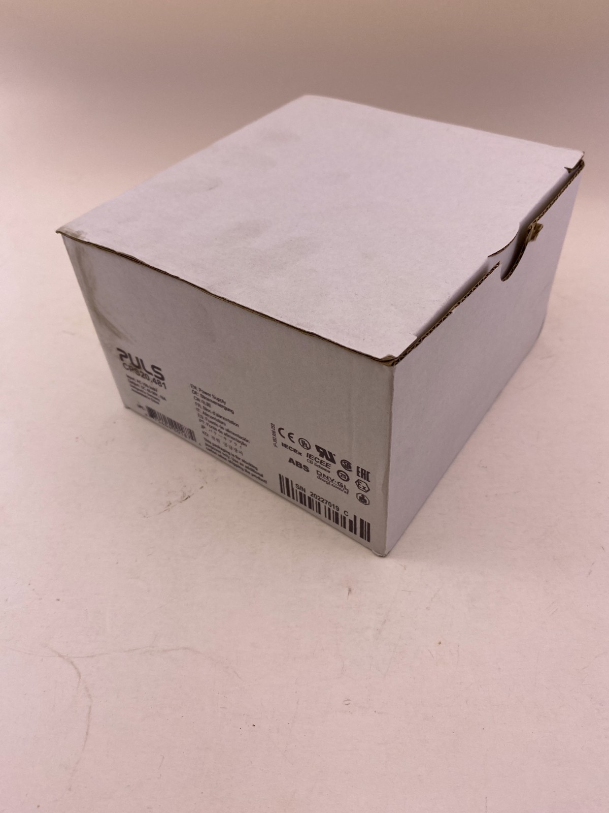 Puls CPS20.481 Power Supply Input 100-240V AC Output: 48-56V DC 10 Amp