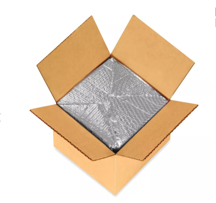 Foil Insulated Box Liners Leakproof Thermal Cold Shipping 6 x 6 x 6 in – Pkg 5 +
