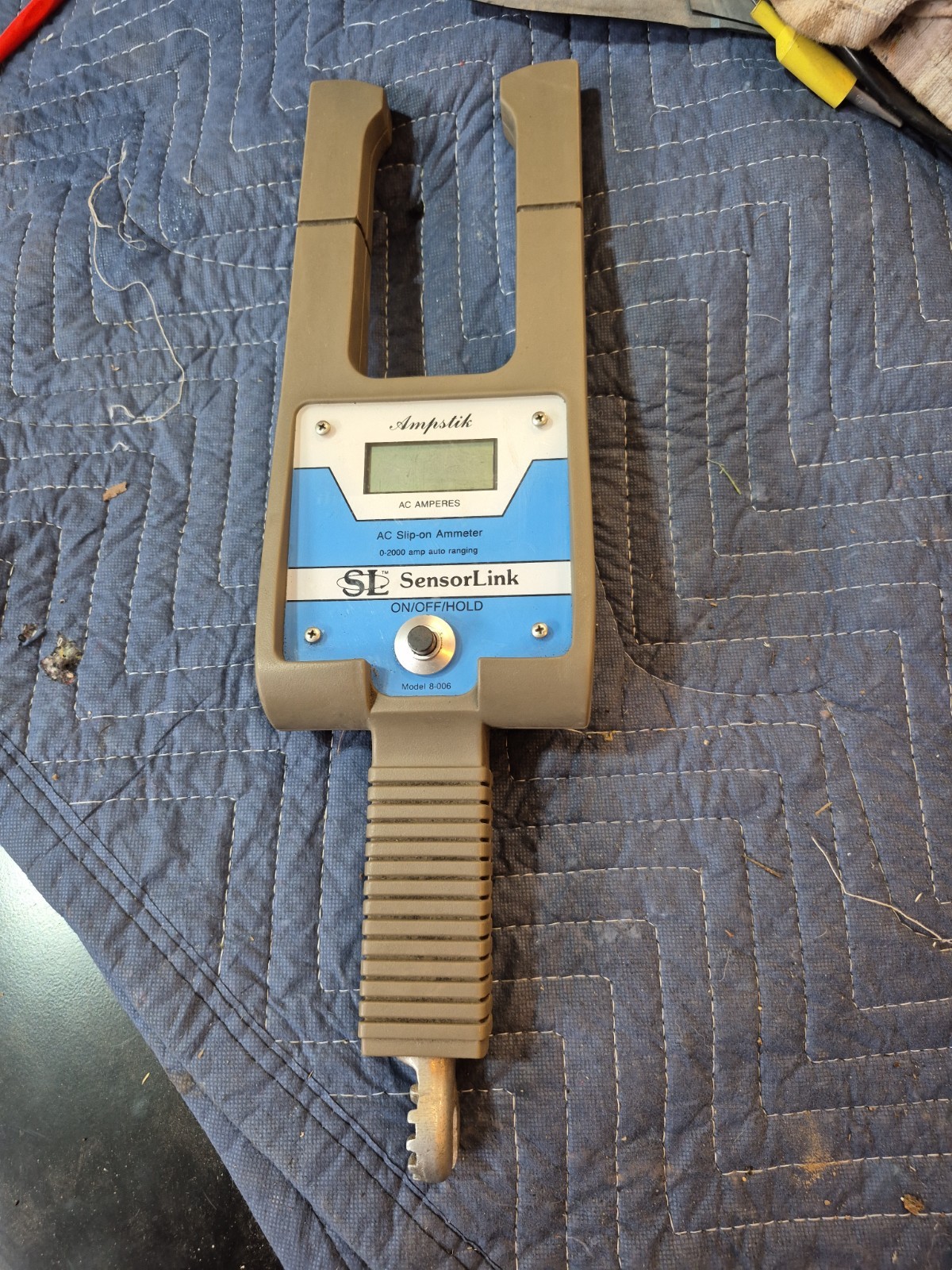 SensorLink Ampstik AC Slip-on Ammeter 0-2000 8-006 GA26 USED