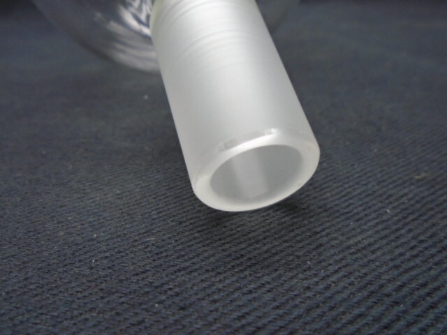 Kimble KONTES Glass 500mL Kugelrohr Single Distilling Bulb Ball Tube 24/40 Jts