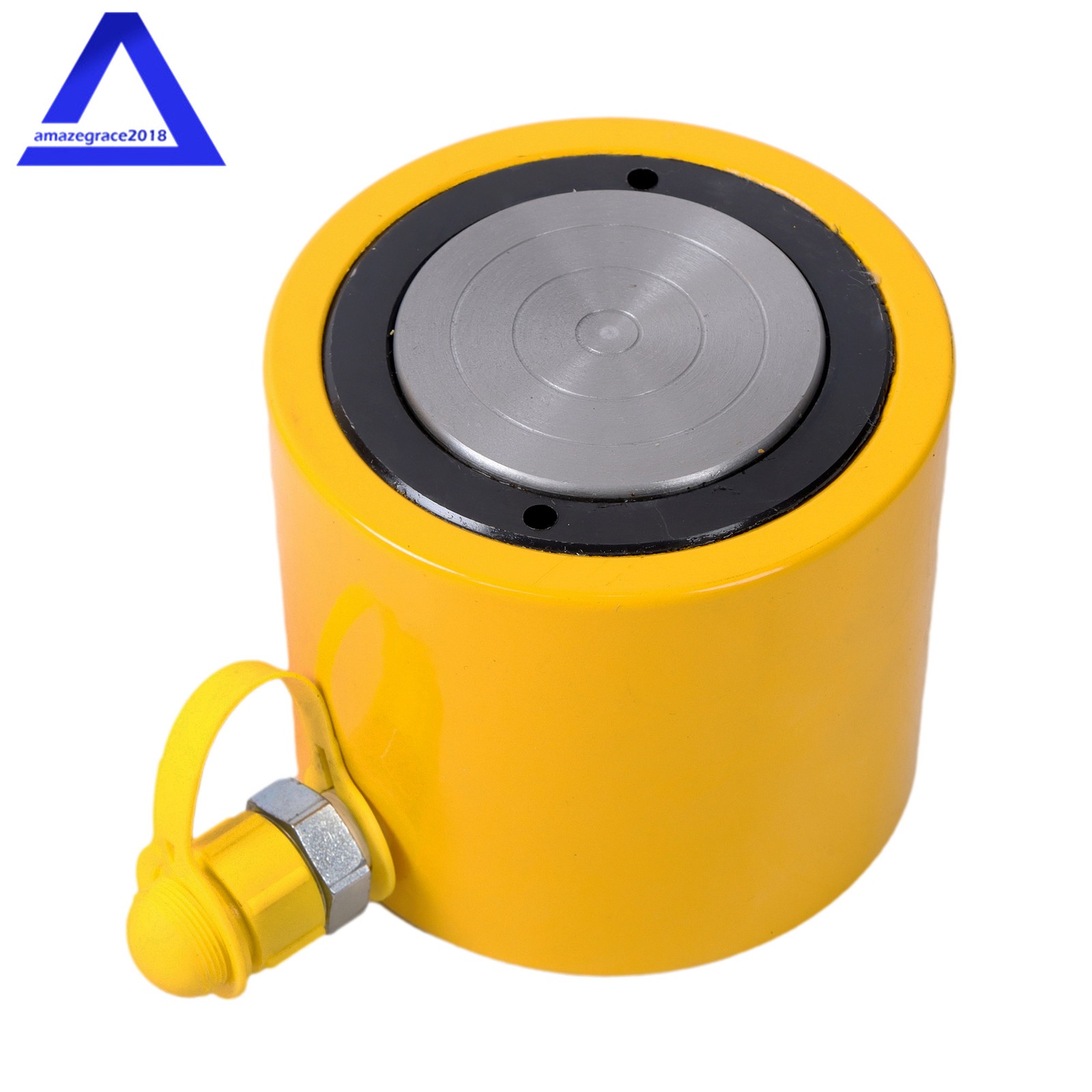 50 Ton Solid Hydraulic Ram Cylinder Jack 2″ / 50 mm Stroke Single Acting Pump