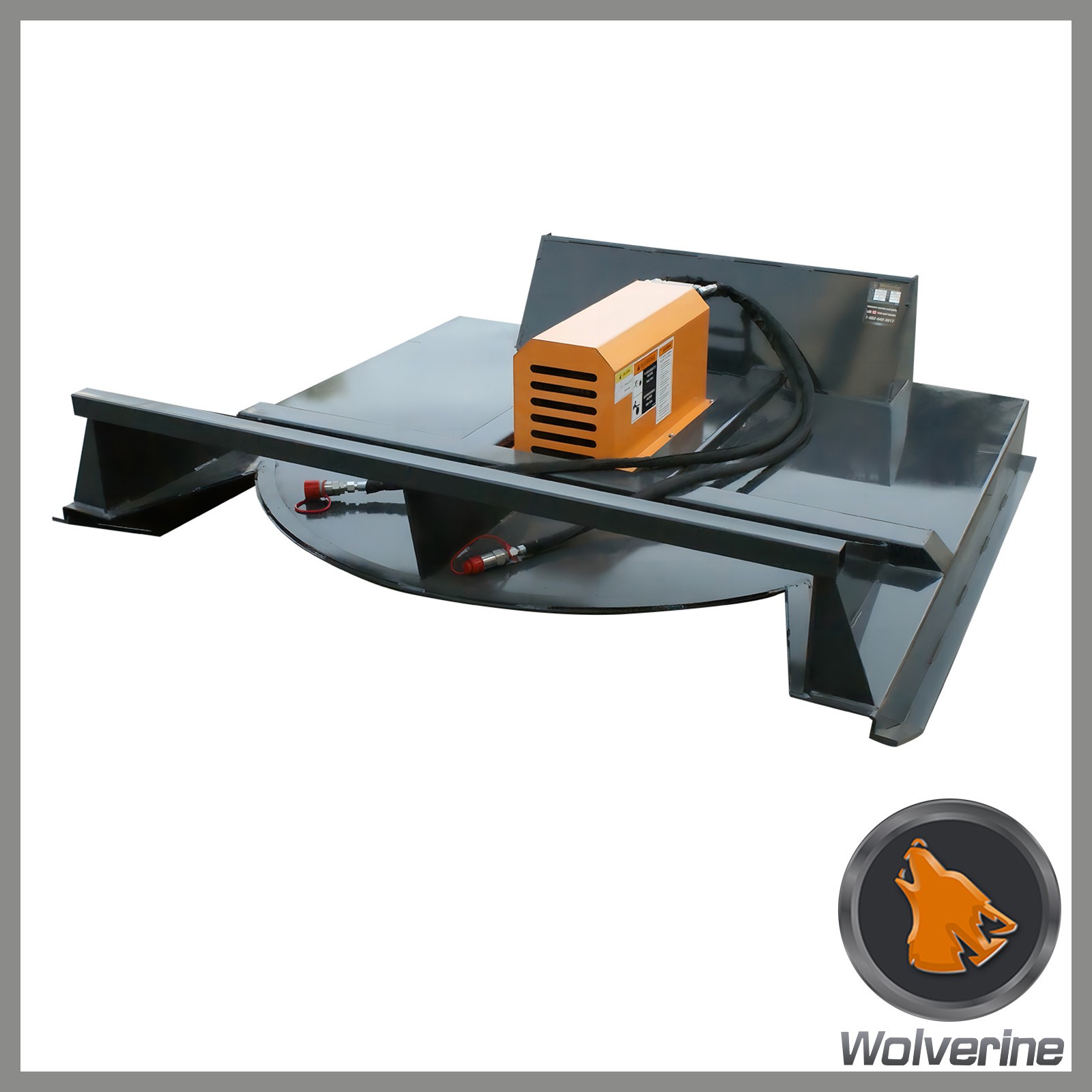 Wolverine BC-13-72W Skid Steer Brush Cutter Mower 72in On Sale at Low Price