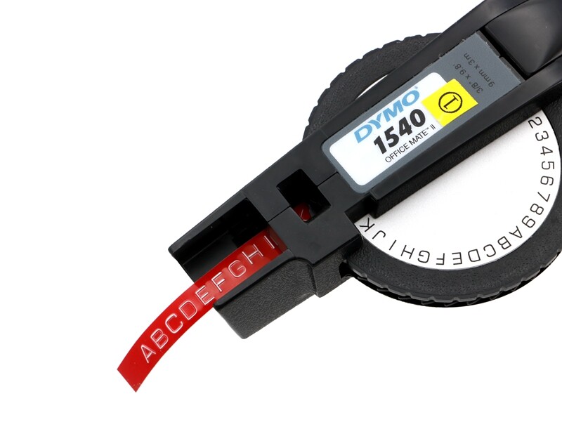 3D Emobssing Tapes For Dymo Label Maker Black Red Blue Green 9/12mm