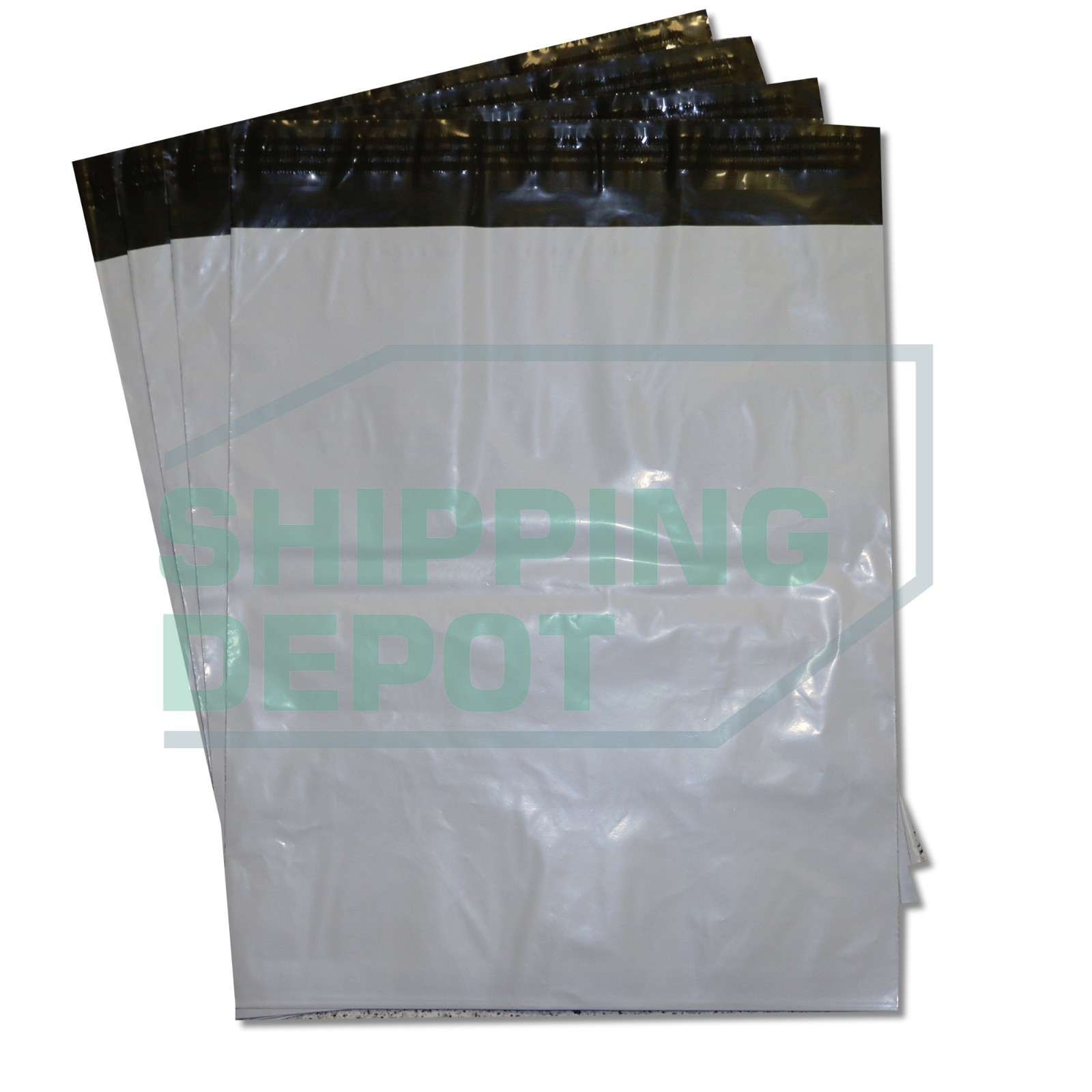 100 19×24 White Poly Mailers Bag Self Seal Shipping 19″ x 24″ 2 MIL