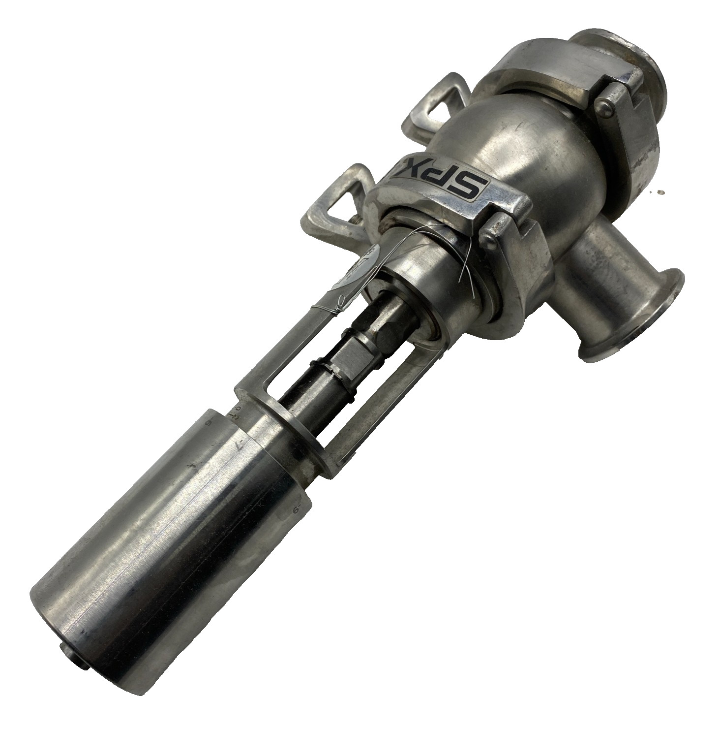 SPX SANITARY TRI-CLAMP CHECK VALVE, PRESSURE RELIEF VALVE, SEAT VALVE, 53-06