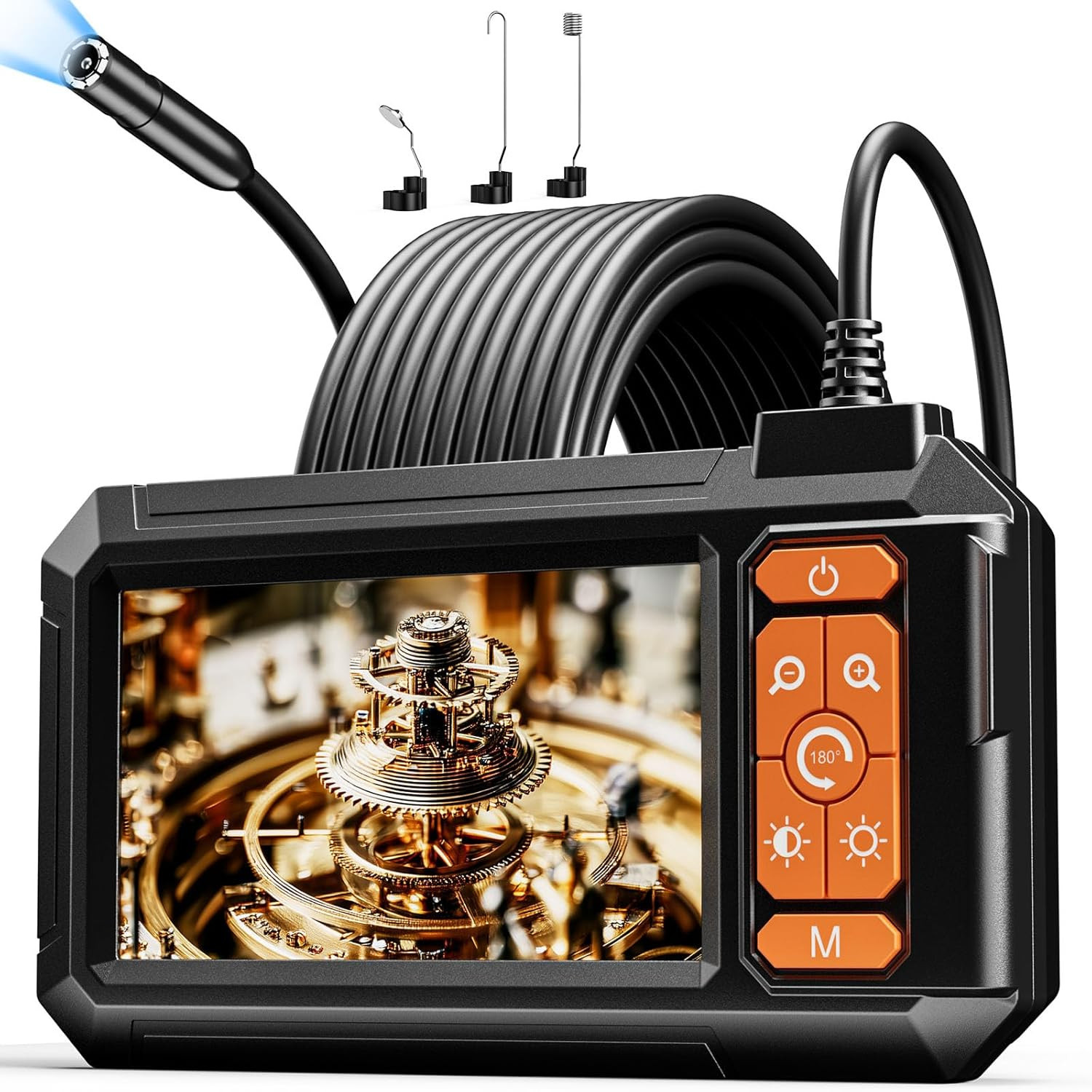 Industrial Endoscope Borescope Camera for Pipe Sewer Drain Plumbing Inspect