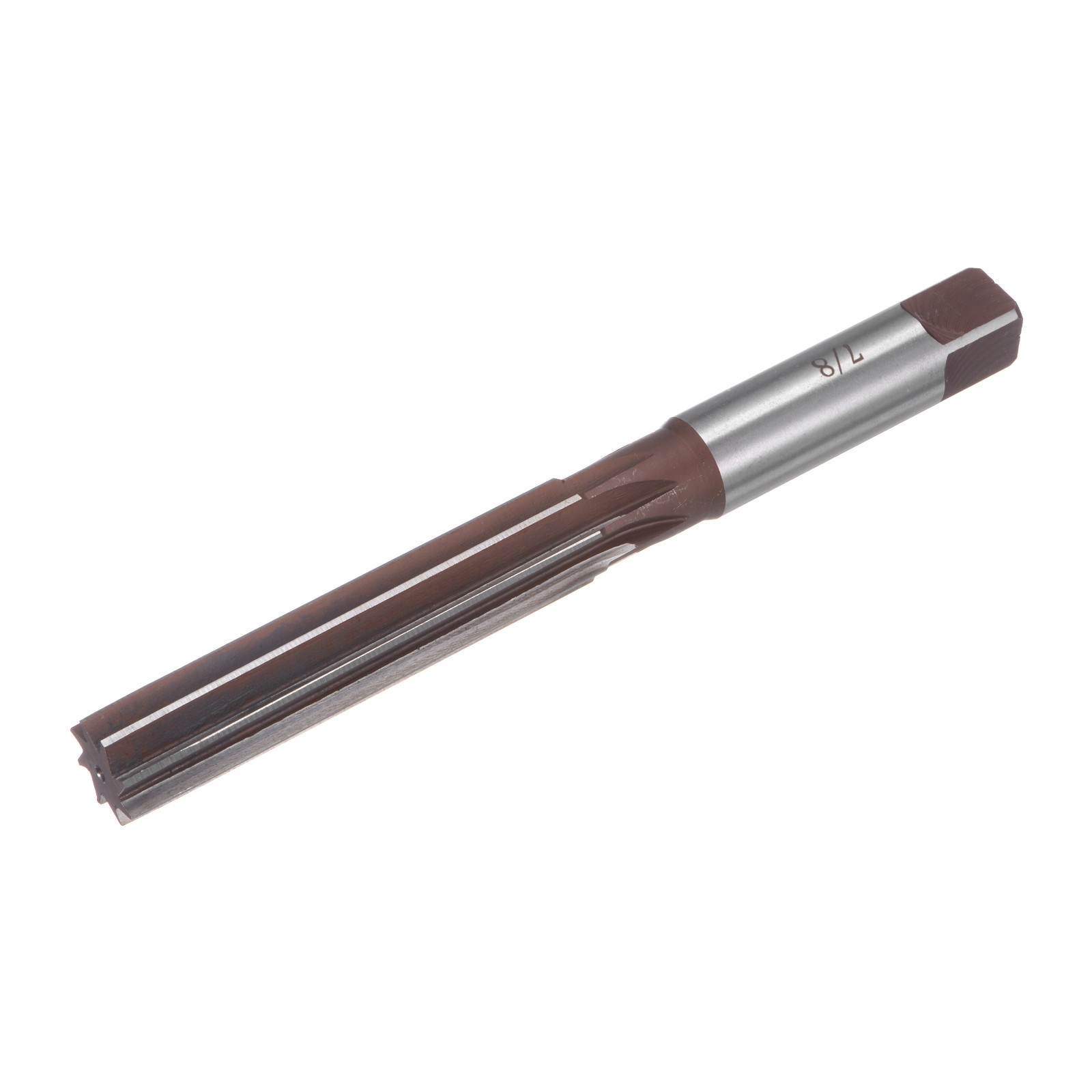 7/8″ Hand Reamer H8 Alloy Tool Steel 8 Flutes Straight Shank Cutter