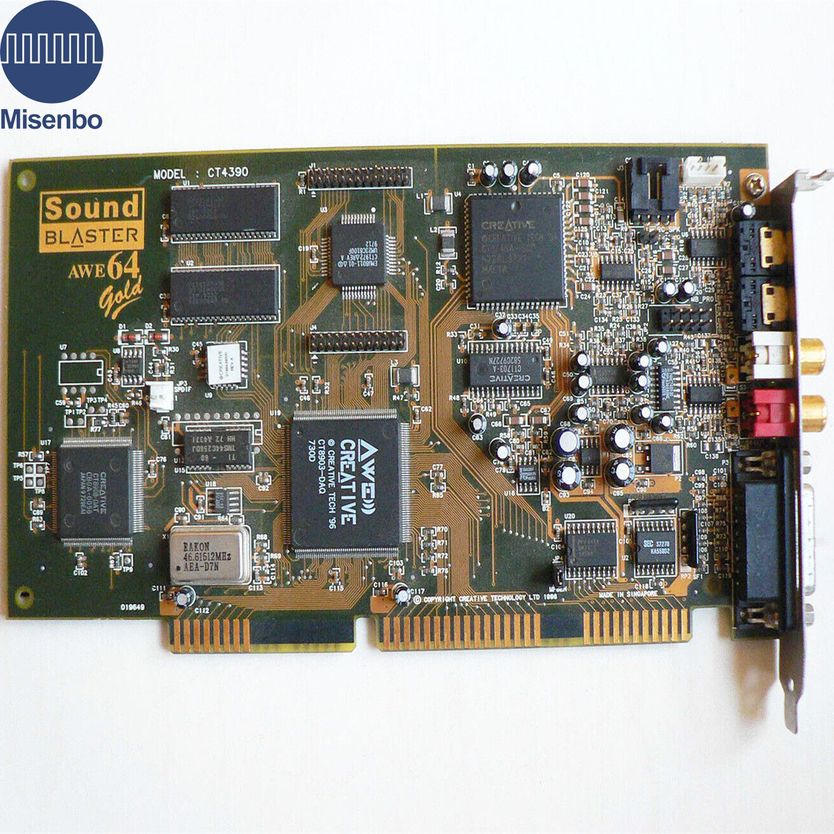 Creative CT4390 Sound Blaster AWE64 Gold Sound Card