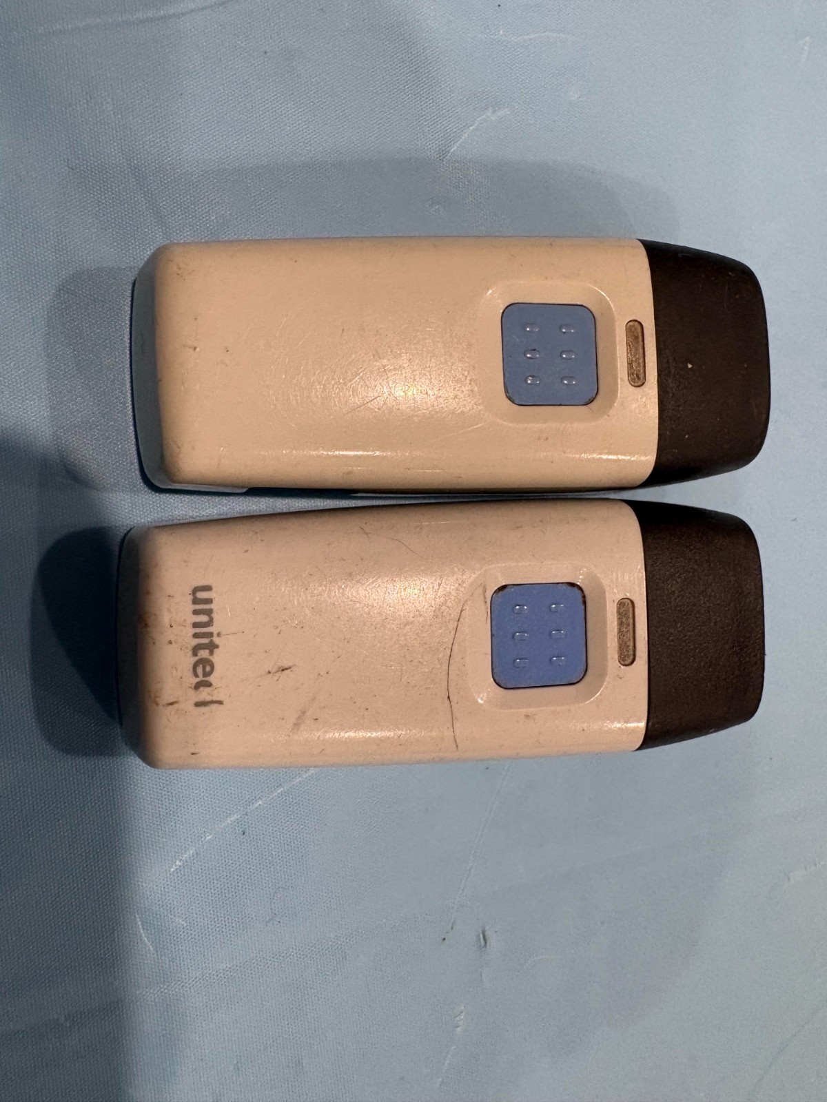 Unitech MS912+ Wireless Pocket CCD Barcode Scanner – Lot of 2, Used, Tested