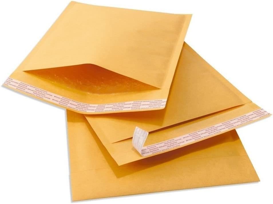100 #5 10.5×16 Kraft Paper Bubble Padded Envelopes Mailers Case 10.5″x16″