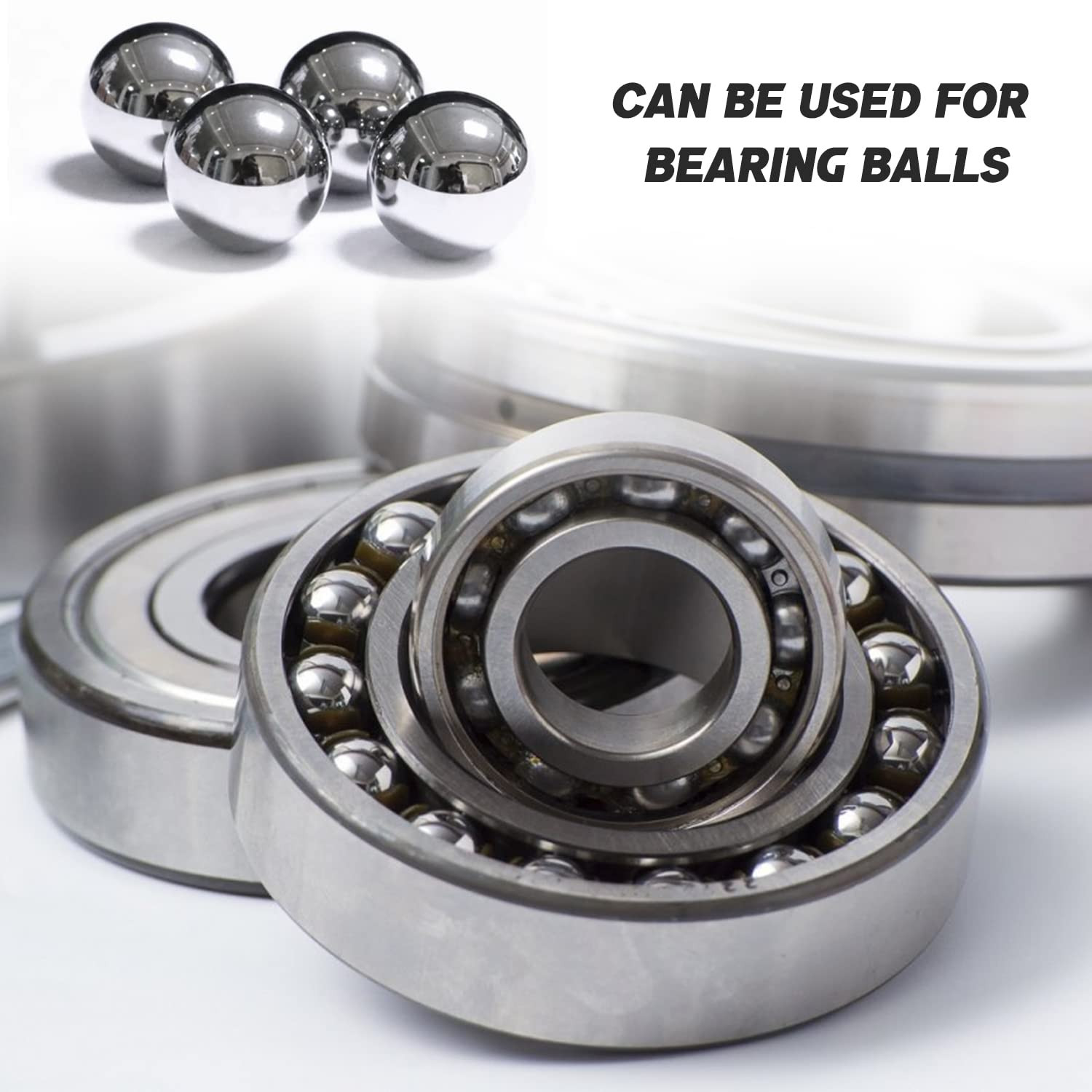 100 Pcs Steel Bearing Balls16Mm/0.625″ Precision Chrome Steel Bearing Balls G25
