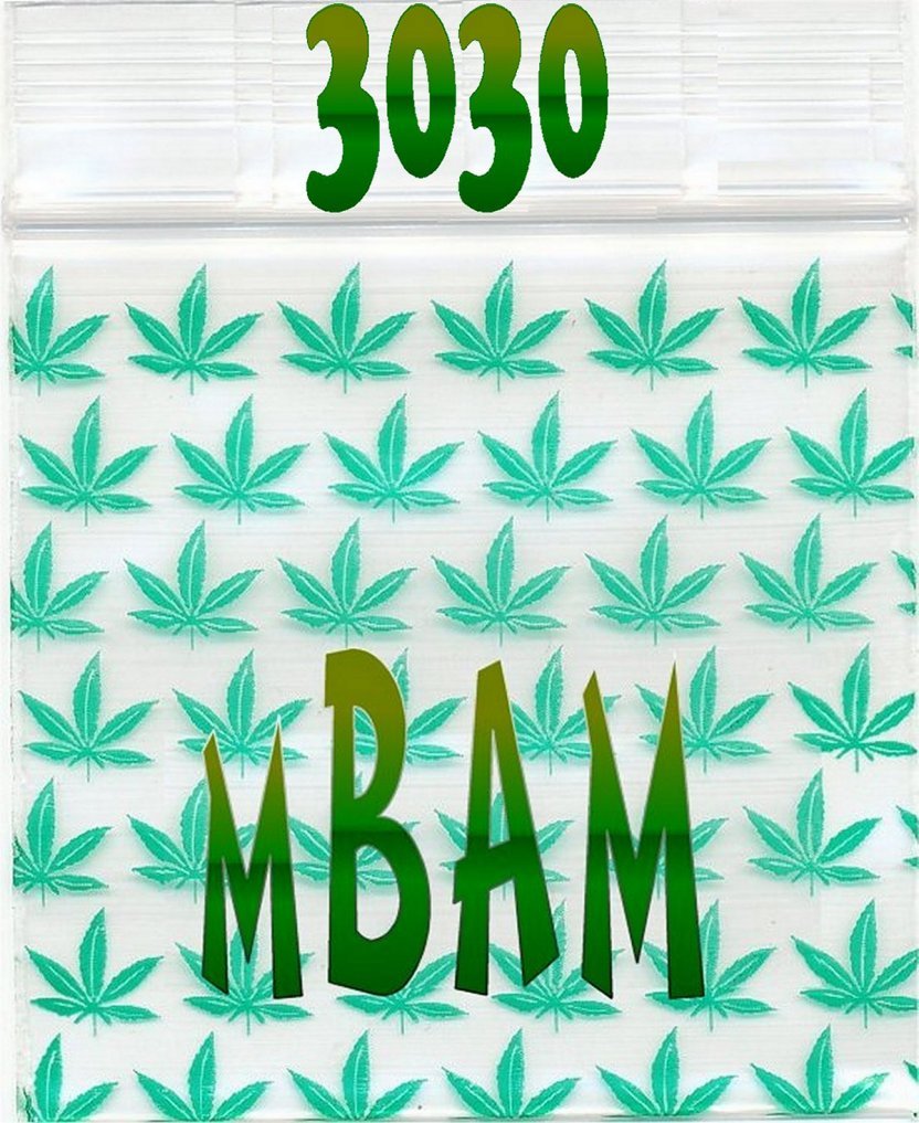 50 2″x12″ GREEN INCENSE ZIP POLY Bags 4 candles incense etc
