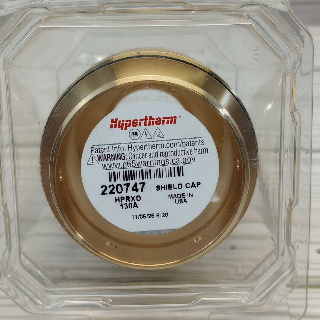 Hypertherm 220747 Shield Cap Nozzle 30-130 amp Brand New Free Shipping