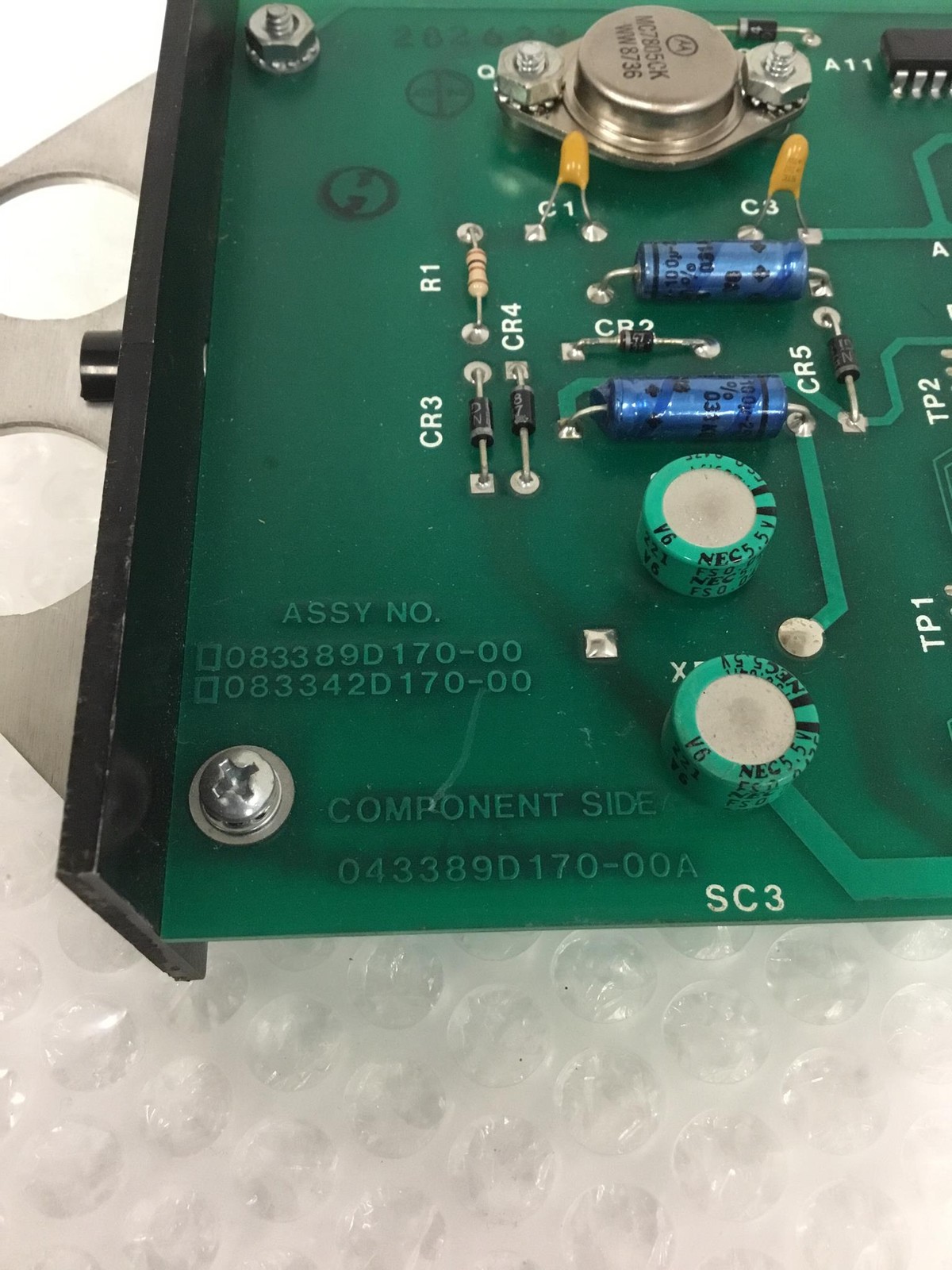 Safetran 412B Traffic System Memory Module Circuit Side 043389D170-00A,WORKING