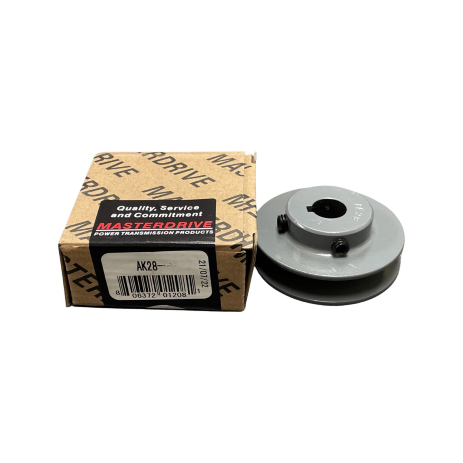 Masterdrive AK28 A/4L V-Belt Sheave Bored to Size (1/2″,5/8″,3/4″,1″)